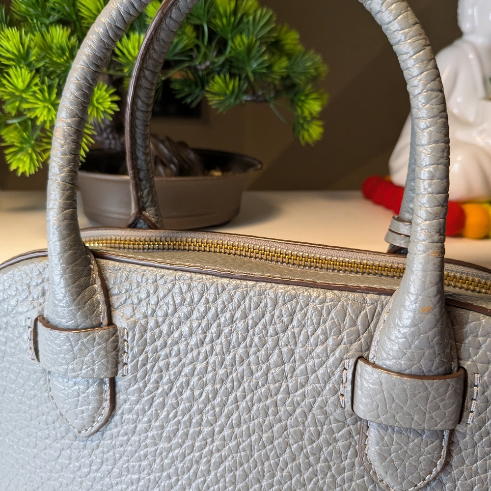 Kate Spade Carter Street Small Ashleigh Gray Pebble Leather - Picture 3 of 5